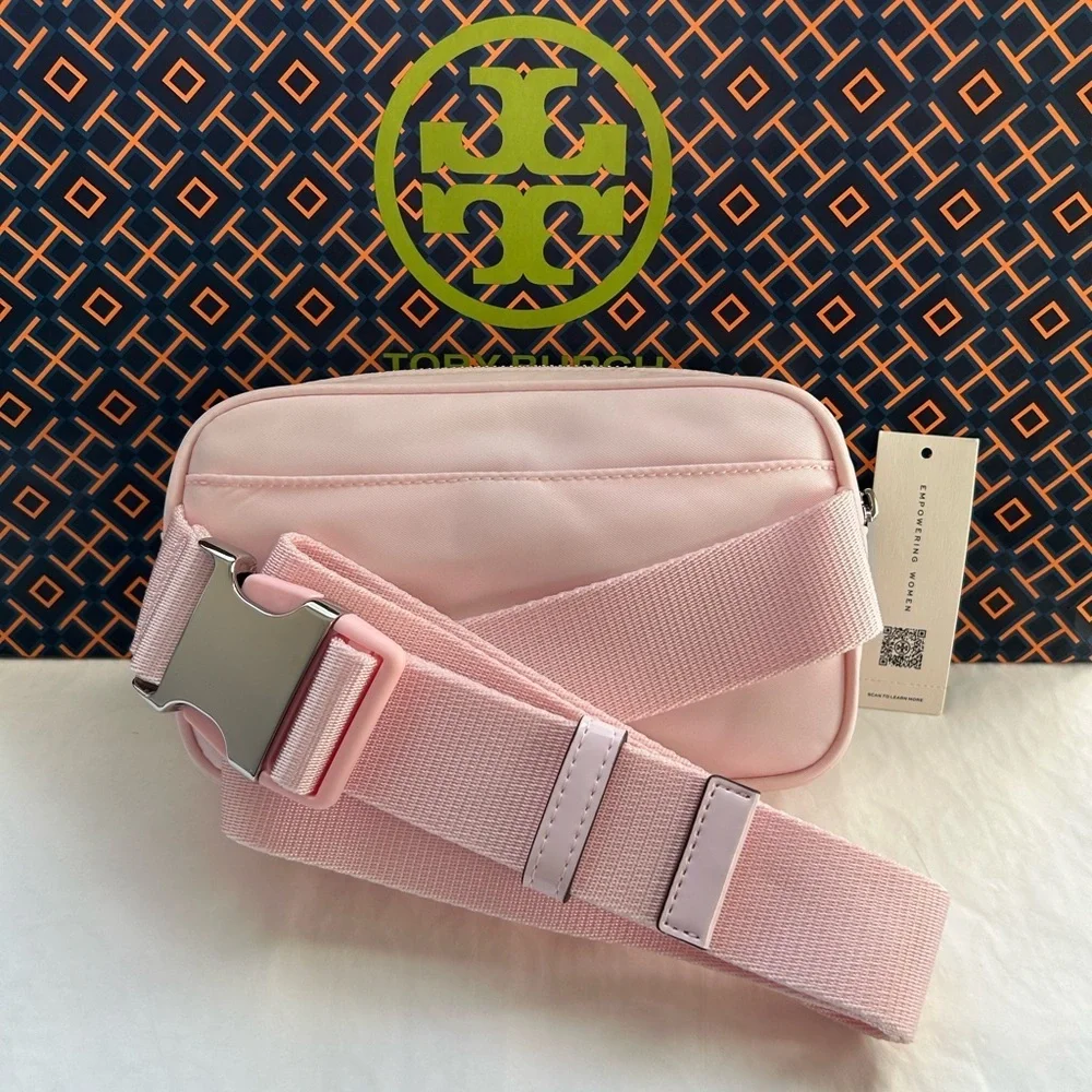 Tory Burch Virginia Belt Bag Pink Crossbody Bag